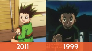 Hunter x Hunter on X: Hunter x Hunter (2011 vs 1999)