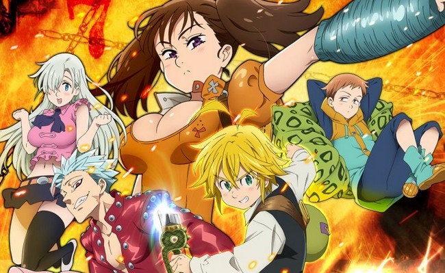 Imagens Para Capas - Animes  Seven deadly sins anime, Nanatsu, Shows de  anime